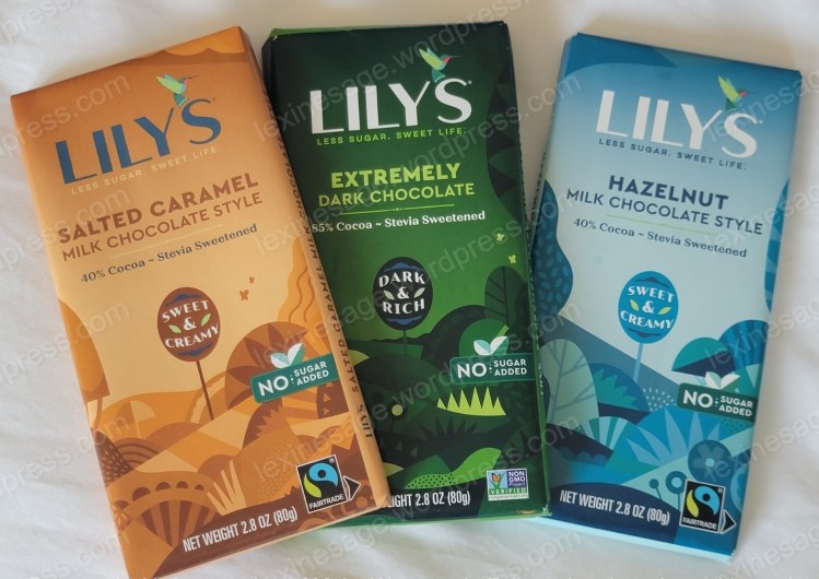 lily's choco bars
