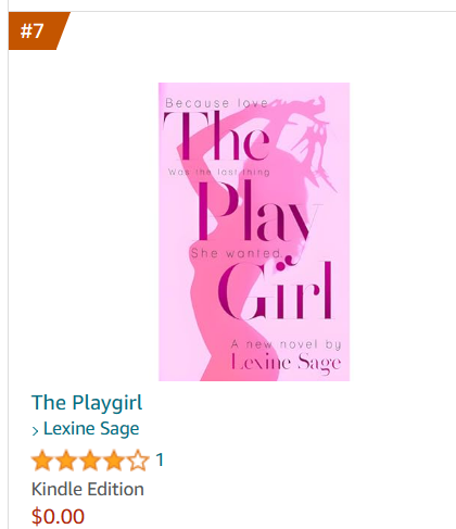 number 7 LGBT fiction ranking (yay)