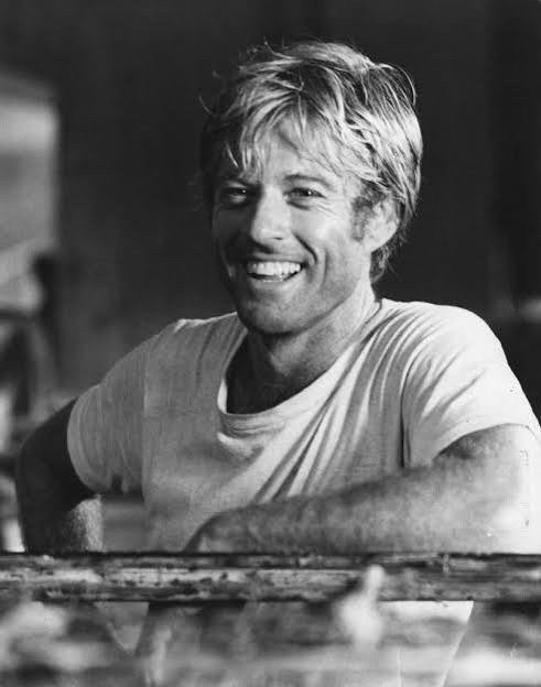 A vintage pic of the late, great Robert Redford.