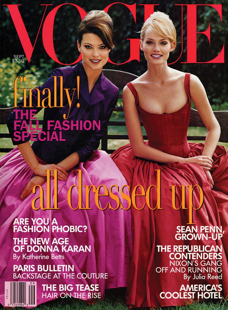 US Vogue cover, September 1995